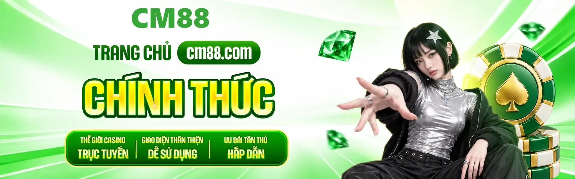 Phiên bản 3: CM88 – Điểm đến giải trí trực tuyến năm 2026, khuyến mãi nạp đầu 100%, đăng ký ngay nhận +68K khám phá kho game phong phú, bảo mật tài khoản, giao dịch thuận tiện.